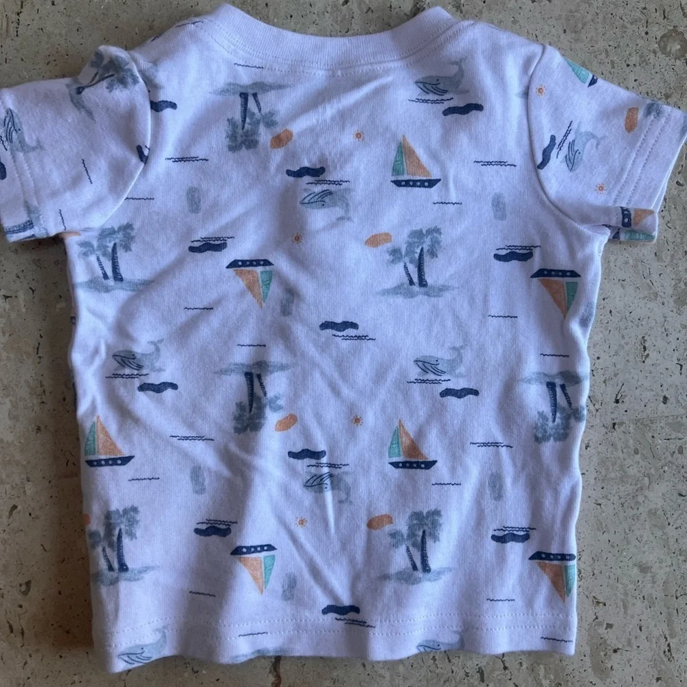 Baby Boy 12 Month Jeans, Pants, Joggers and T-shirt Bundle 5 Piece